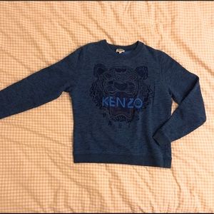 Kenzo Embroidered Tiger Face Sweatshirt